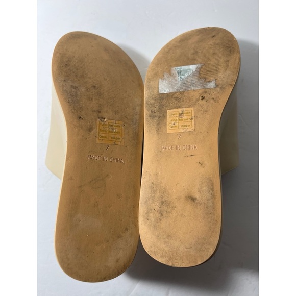 Princess Polly Cream Mules Modern Design - Picture 7 of 8